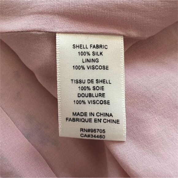 Rebecca Taylor 'Marlena' Silk Floral Print Ruffle Dress, Size 4, Multicolored - Picture 7 of 8